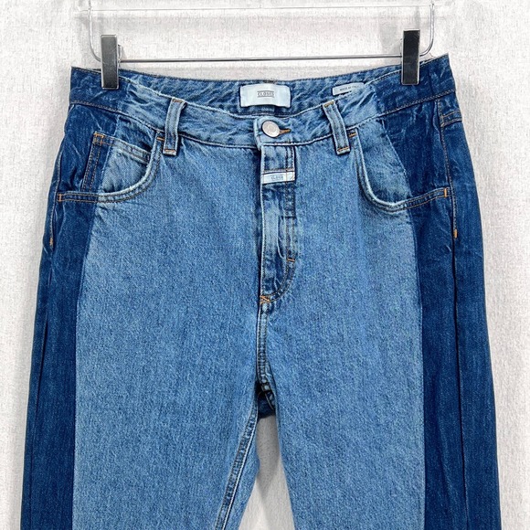 CLOSED Denim Heartbreaker Jeans Womens 28 Blue Slim Straight Mid Rise Ankle - Picture 3 of 15